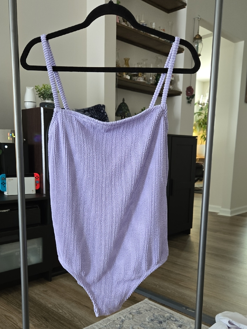 Kona Sol Lavender One-Piece Swimsuit